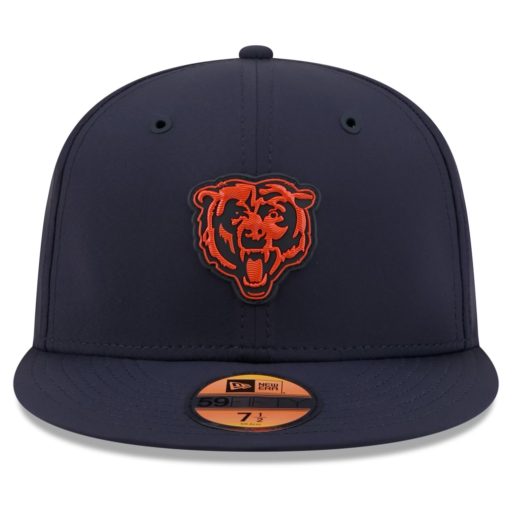 CHICAGO BEARS 2026 NFL SIDELINE 'BEAR' 59FIFTY FITTED HAT - NAVY