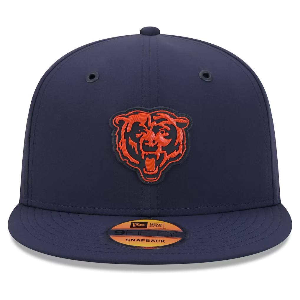 CHICAGO BEARS 2026 NFL SIDELINE 'BEAR' 9FIFTY SNAPBACK HAT - NAVY