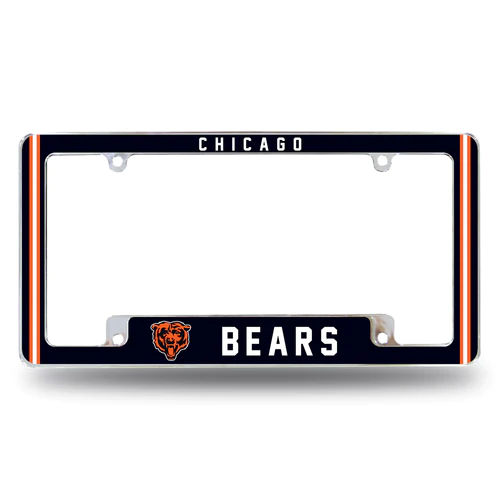 CHICAGO BEARS CHROME ALL OVER FRAME - ALTERNATE