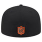 CHICAGO BEARS COLOR POP 59FIFTY FITTED HAT - BLACK