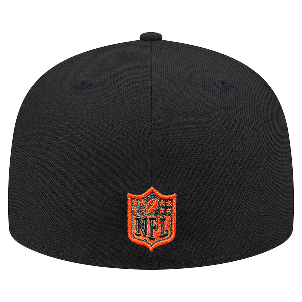 CHICAGO BEARS COLOR POP 59FIFTY FITTED HAT - BLACK