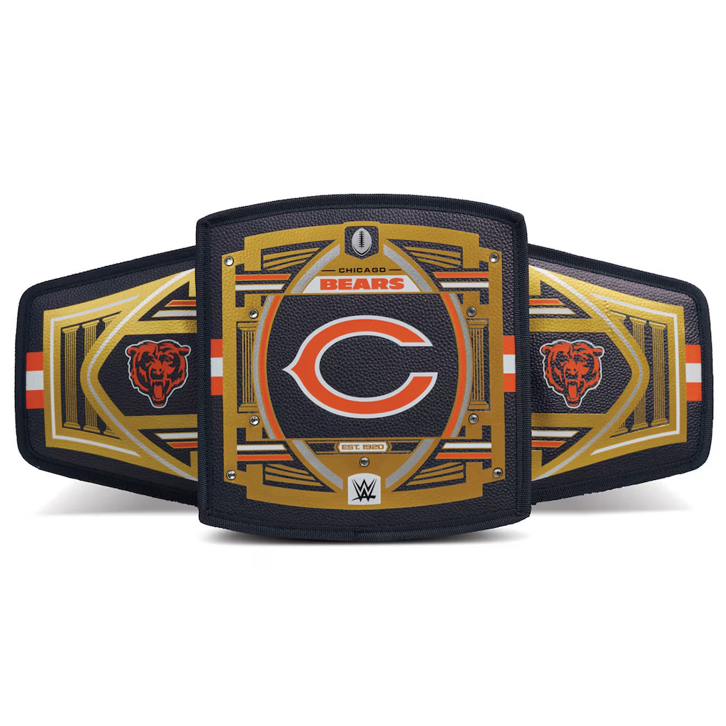 CHICAGO BEARS IGLOO WWE LEGACY BELT COOLER - NAVY