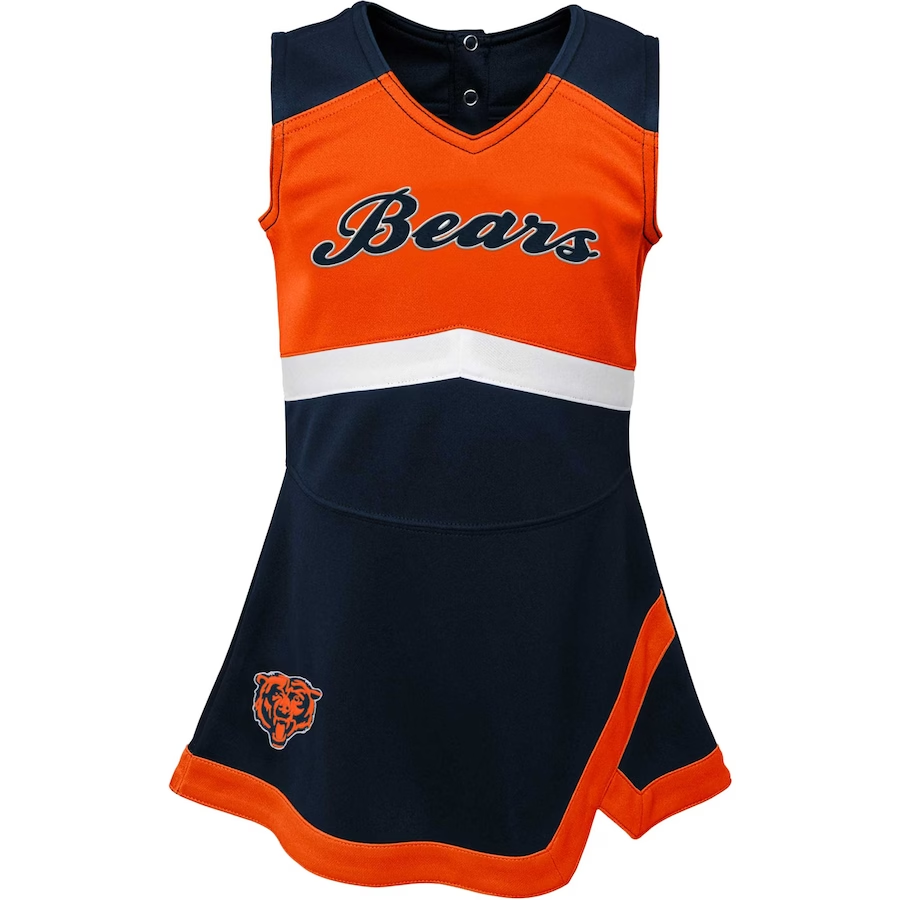 CHICAGO BEARS INFANT CHEER CAPTAIN JUMPER DRESS