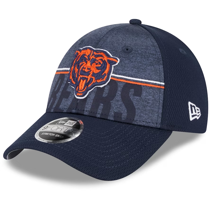 CHICAGO BEARS KIDS 2023 TRAINING CAMP 9FORTY STRETCH-SNAP HAT