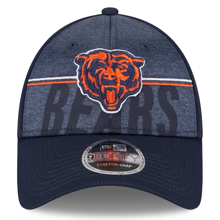 CHICAGO BEARS KIDS 2023 TRAINING CAMP 9FORTY STRETCH-SNAP HAT