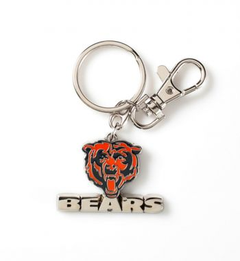 CHICAGO BEARS LOGO HEAVYWEIGHT KEYCHAIN