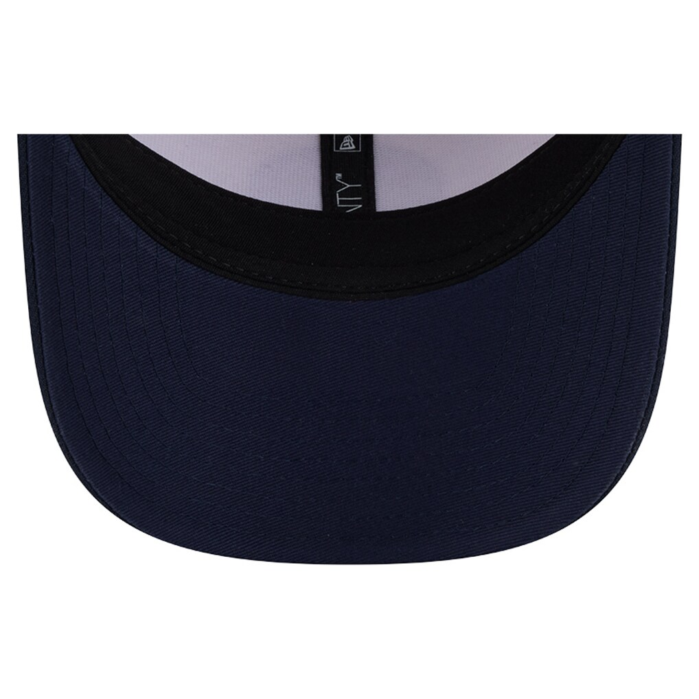 CHICAGO BEARS LOYAL CORDUROY 9SEVENTY STRETCH-SNAP ADJUSTABLE HAT - CHROME WHITE/NAVY