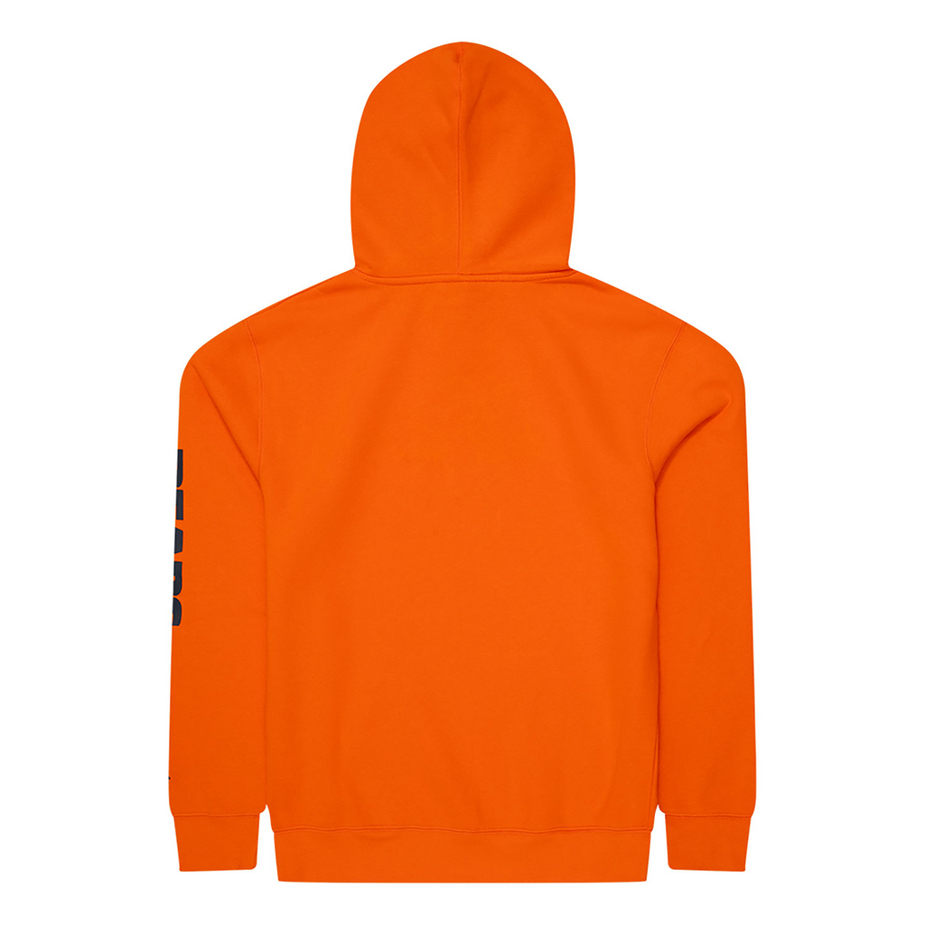 CHICAGO BEARS MEN'S 2023 SIDELINE PULLOVER HOODED SWEATSHIRT - ORANGE