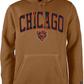 CHICAGO BEARS MEN'S COLOR PACK PULLOVER HOODED SWEATSHIRT - LIGHT BRONZE