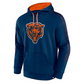 CHICAGO BEARS MEN'S DEFENDER EVO PULLOVER HOODED SWEATSHIRT