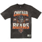 CHICAGO BEARS MEN'S NEW ERA THROWBACK ACID WASH T-SHIRT - BLACK