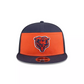 CHICAGO BEARS OUTDOOR SPLIT PANEL TRUCKER 9FIFTY SNAPBACK HAT