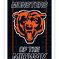 CHICAGO BEARS RECTANGLE NEOLITE LED WALL DECOR