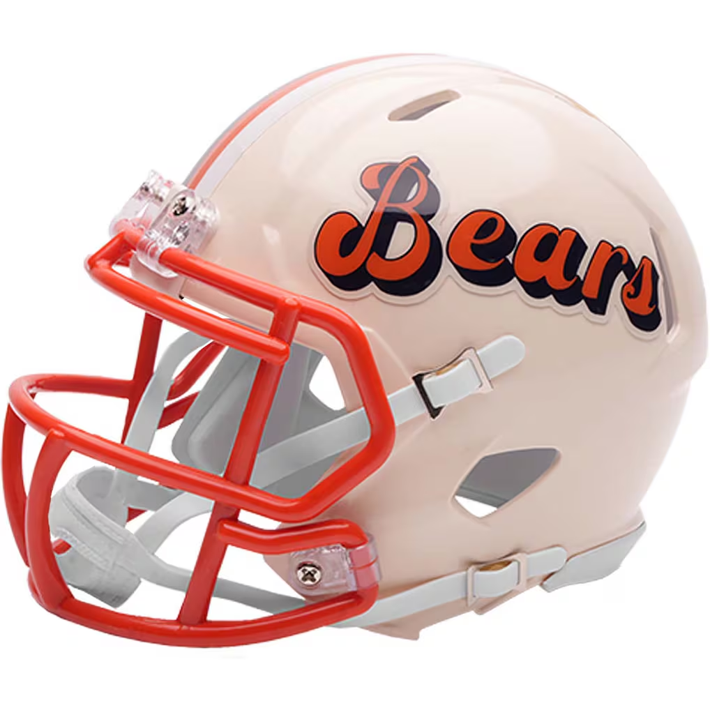 CHICAGO BEARS RETRO COLLECTION RIDDELL SPEED MINI HELMET