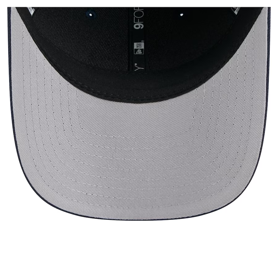 CHICAGO BEARS TEAM COLLECTION 9FORTY M-CROWN SNAPBACK ADJUSTABLE HAT - NAVY
