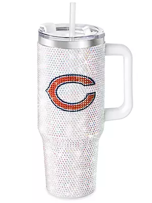 CHICAGO BEARS THE MEMORY COMPANY 40 OZ BLING COLOSSAL TUMBLER