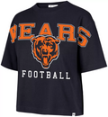 CHICAGO BEARS WOMEN'S '47 BRAND OUTREACH CITY T-SHIRT - NAVY