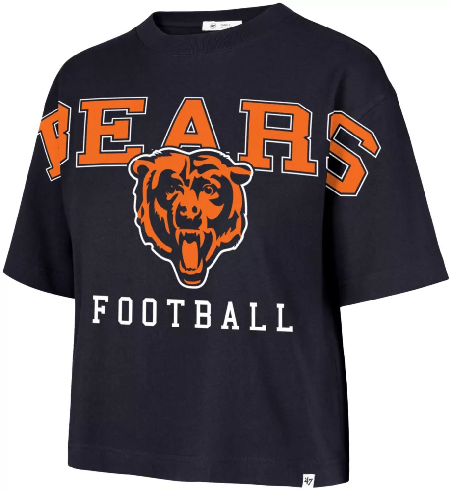 CHICAGO BEARS WOMEN'S '47 BRAND OUTREACH CITY T-SHIRT - NAVY