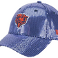 CHICAGO BEARS WOMEN'S SEQUIN 9FORTY ADJUSTABLE HAT - NAVY