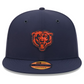 CHICAGO BEARS YOUTH 2026 NFL SIDELINE 'BEAR'  9FIFTY SNAPBACK HAT - NAVY