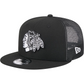 CHICAGO BLACKHAWKS EVERGREEN TRUCKER 9FIFTY SNAPBACK HAT - BLACK/WHITE