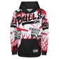 CHICAGO BULLS KIDS SPRAY BALL SUBLIMATED HOODED SWEATSHIRT