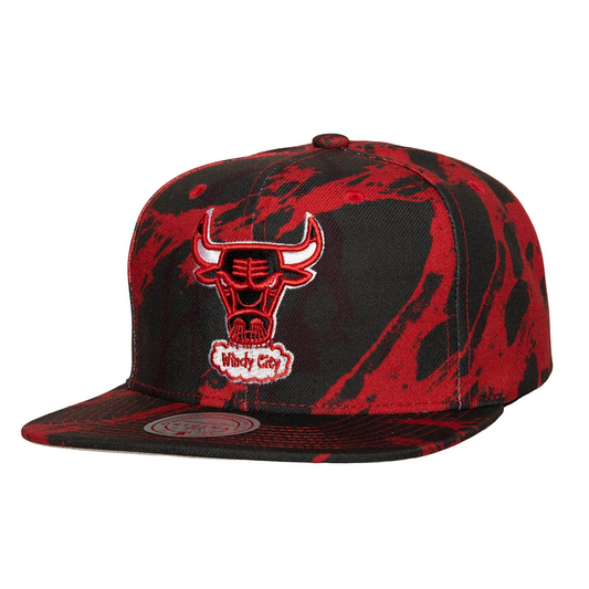 CHICAGO BULLS MEN'S DOWN FOR ALL SNAPBACK HAT