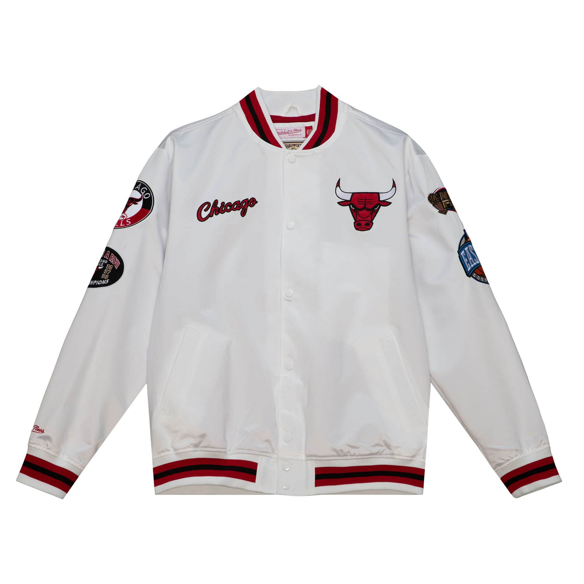Satin chicago bulls 2024 jacket