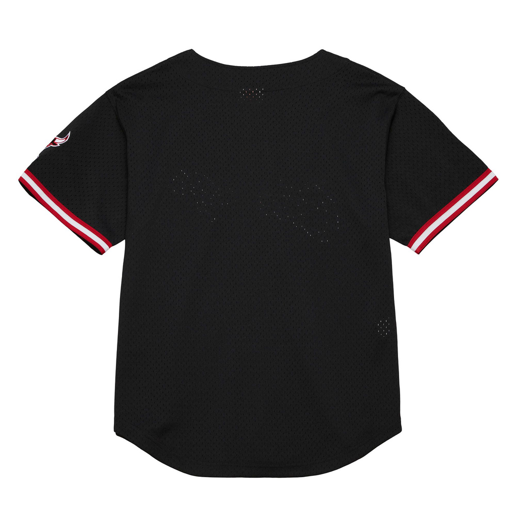 CHICAGO BULLS MEN'S MITCHELL & NESS ON THE CLOCK MESH JESREY