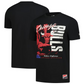 CHICAGO BULLS MEN'S NEW ERA THROWBACK T-SHIRT - BLACK