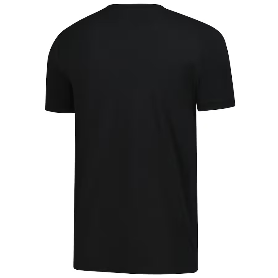 CHICAGO BULLS MEN'S NEW ERA THROWBACK T-SHIRT - BLACK