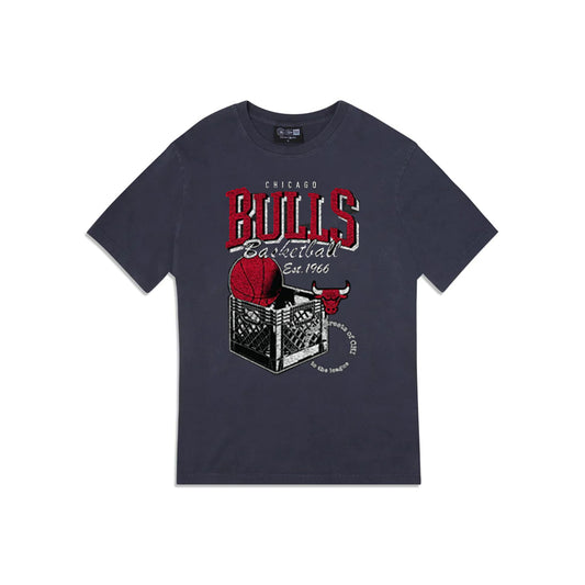 CHICAGO BULLS MEN'S OLD SCHOOL SPORT T-SHIRT