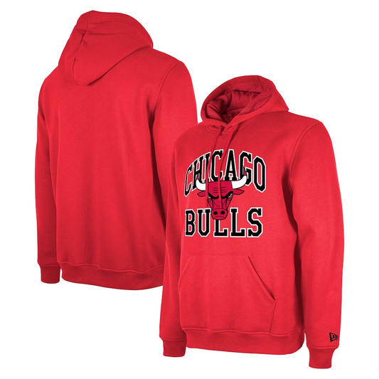 CHICAGO BULLS MEN'S TIP OFF PULLOVER HOODED SWEATSHIRT