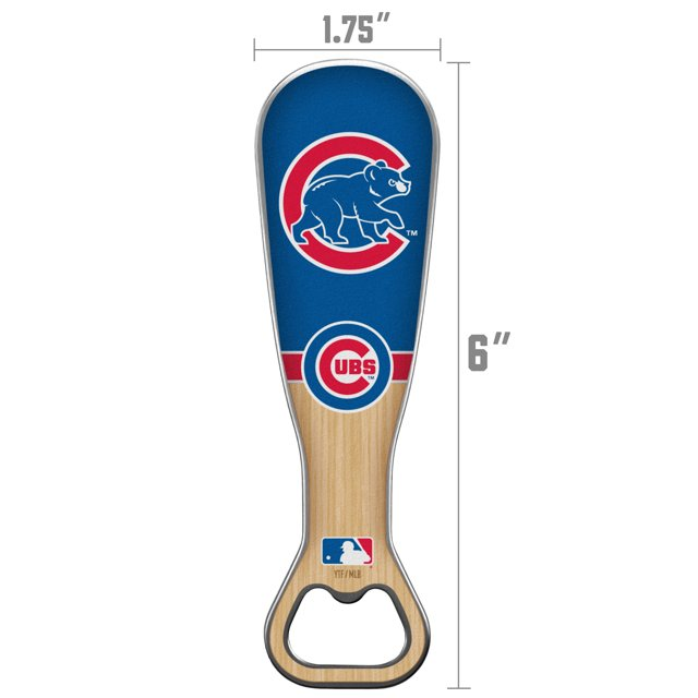 CHICAGO CUBS BASEBALL BAT BOTTLE OPENER