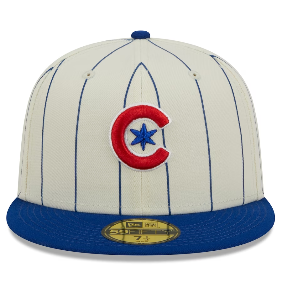 CHICAGO CUBS COOPERSTOWN COLLECTION RETRO CITY 59FIFTY FITTED HAT
