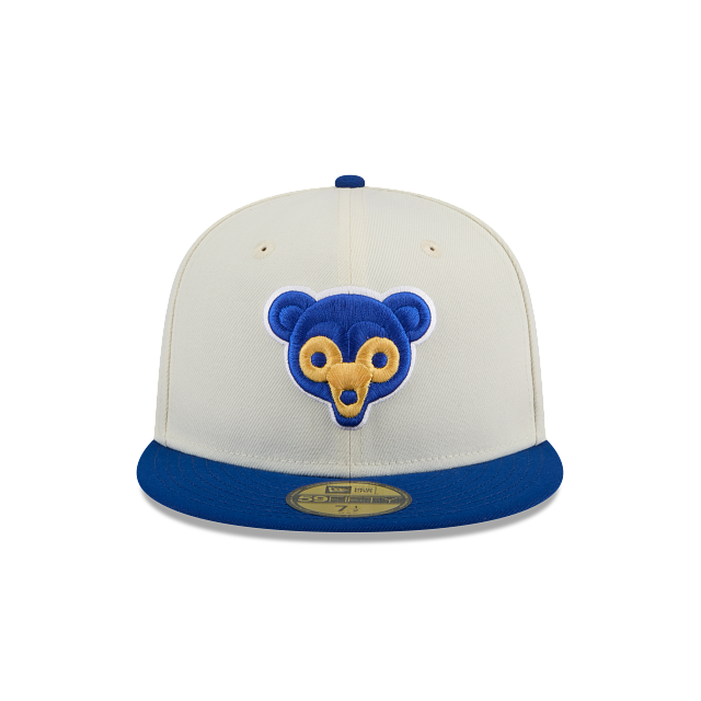 CHICAGO CUBS EVERGREEN CHROME 59FIFTY FITTED HAT - COOP