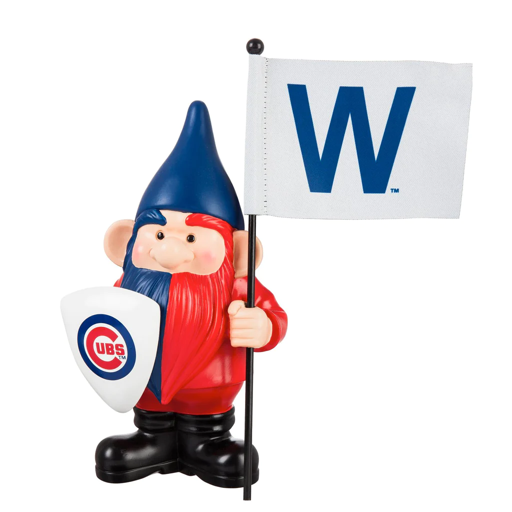CHICAGO CUBS FLAG GNOME