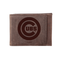 CHICAGO CUBS FRONT POCKET SLIM CARD HOLDER WITH RFID BLOCKING