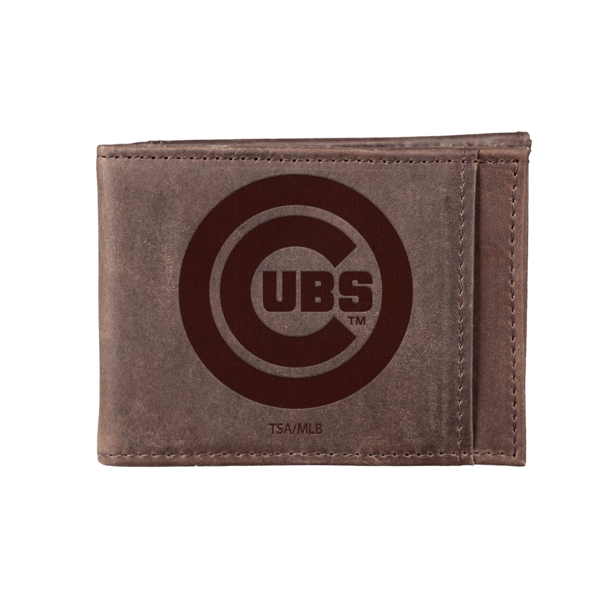 CHICAGO CUBS FRONT POCKET SLIM CARD HOLDER WITH RFID BLOCKING