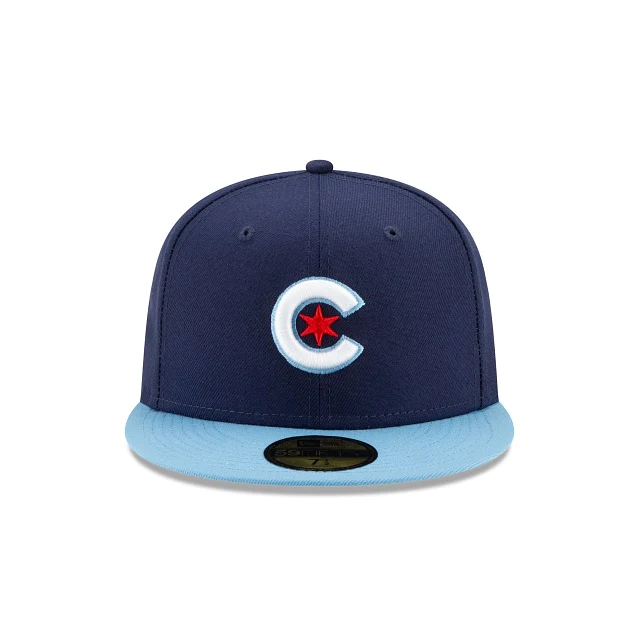 GORRO AJUSTADO 59FIFTY CITY CONNECT PARA HOMBRE CHICAGO CUBS