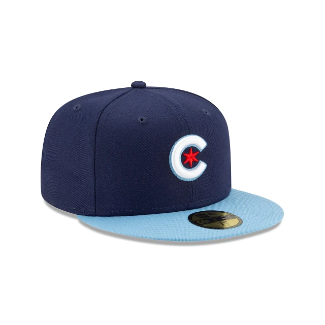 GORRO AJUSTADO 59FIFTY CITY CONNECT PARA HOMBRE CHICAGO CUBS