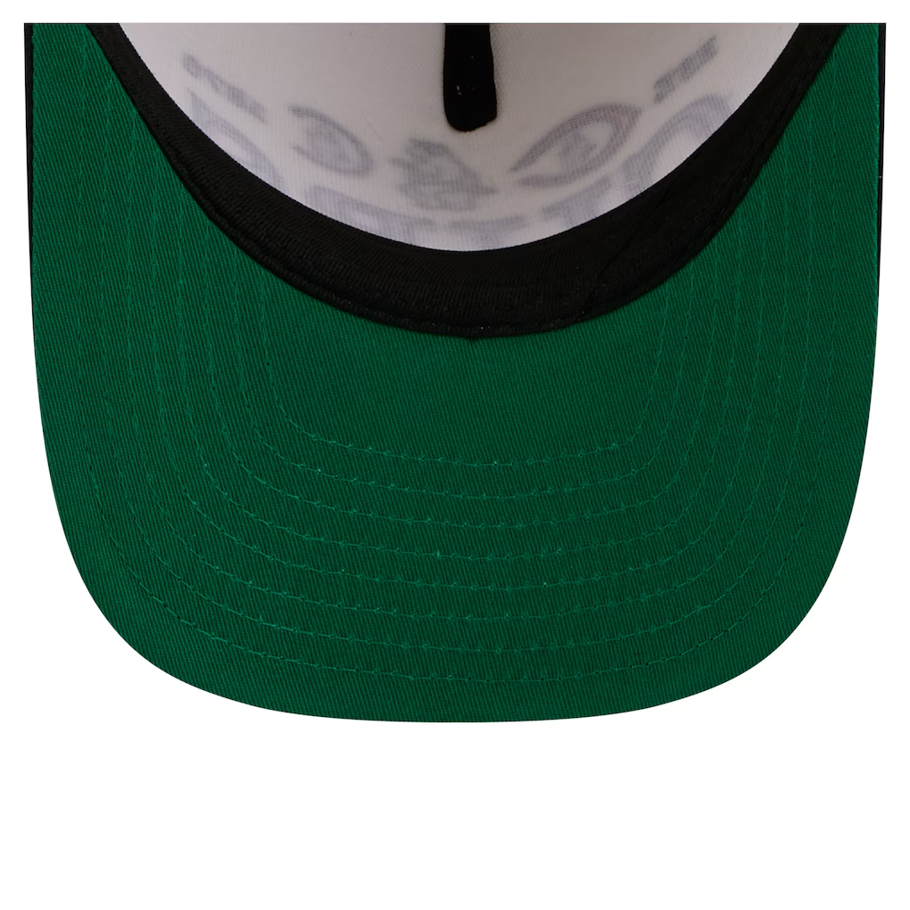 CHICAGO CUBS NEW ERA TRI-HIT 9FIFTY A-FRAME SNAPBACK HAT - CHROME WHITE/BLUE