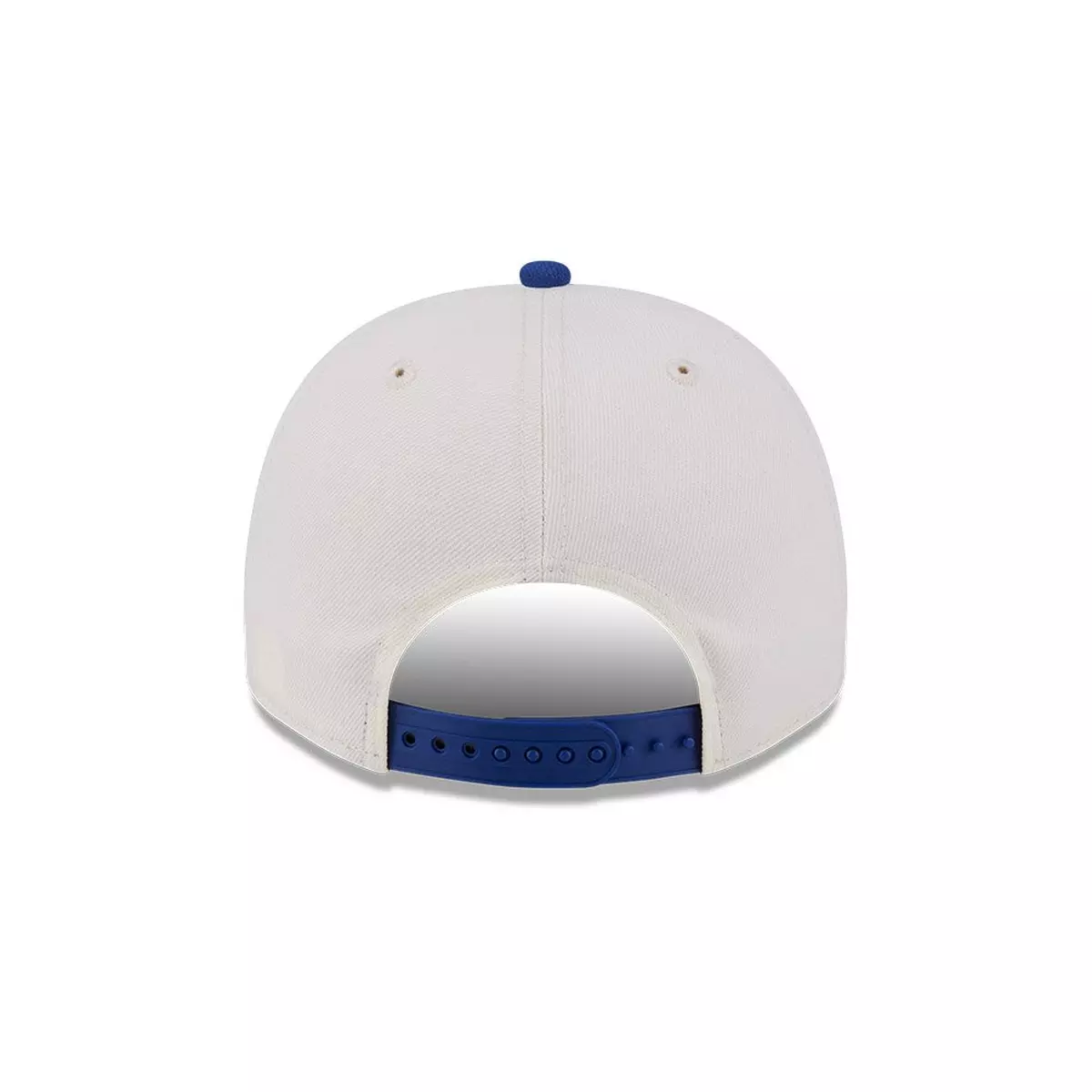 CHICAGO CUBS NEW ERA TRI-HIT 9FIFTY A-FRAME SNAPBACK HAT - CHROME WHITE/BLUE