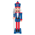 CHICAGO CUBS 12" WOODEN NUTCRACKER STATUE