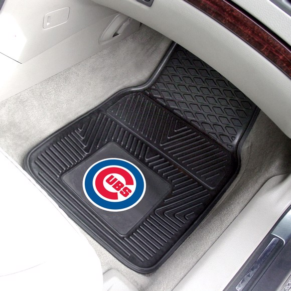 CHICAGO CUBS VINYL CAR MAT SET