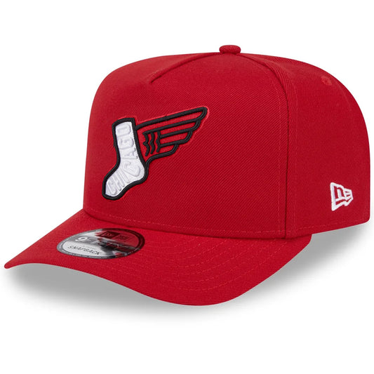 CHICAGO WHITE SOX 2025 MLB CITY CONNECT A-FRAME 9FIFTY SNAPBACK HAT - RED
