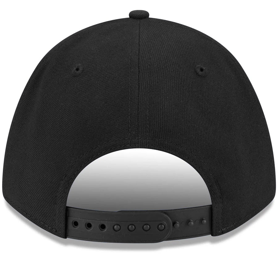 CHICAGO WHITE SOX M-CROWN 9FORTY A-FRAME SNAPBACK HAT - BLACK/BLACK