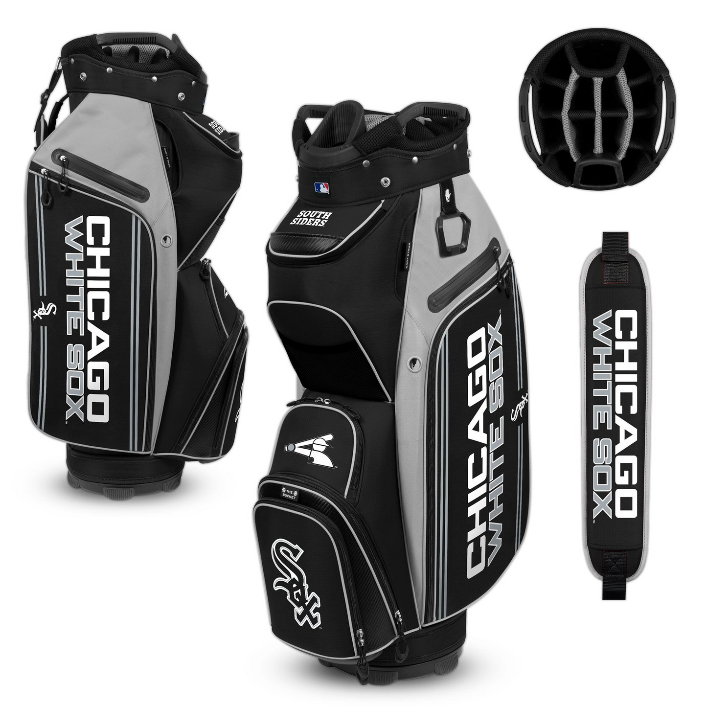 CHICAGO WHITE SOX TEAM EFFORT BUCKET III COOLER CART GOLF BAG