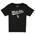 CHICAGO WHITE SOX WOMEN'S NEW ERA EVERGREEN BASIC T-SHIRT - BLACK