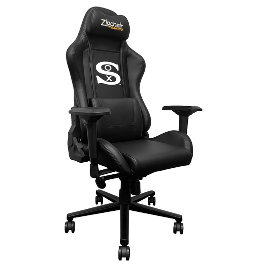 CHICAGO WHITE SOX XPRESSION PRO GAMING CHAIR WITH COOPERSTOWN LOGO